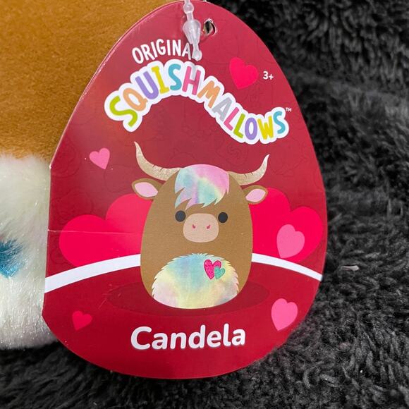 NWT Squishmallows Candela the Highland Cow 7" - Picture 2 of 3